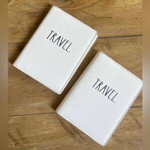 Rae Dunn Travel Passport Cover Set of two